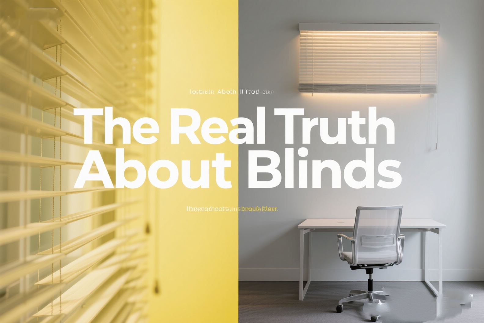 The Real Truth About Blinds: Instagram Perfect vs Daily Reality